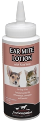First Companion Ear Mite Lotion With Aloe Vera, 6 oz