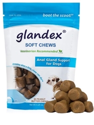 Glandex Peanut Butter Soft Chews For Dogs & Cats, 30 Count