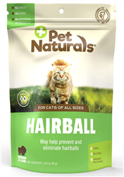 Pet Naturals Hairball for Cats, 30 Chews