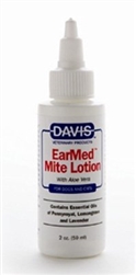 Davis EarMed Mite Lotion, 2 oz