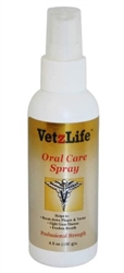 VetzLife Oral Care Spray, Peppermint, 4 oz