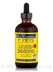 Rx Vitamins Liquid Immuno, Chicken Flavor, 4 oz (120 ml)