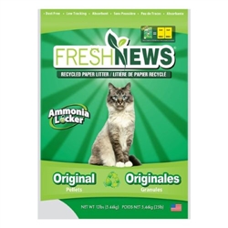 Fresh News Cat Litter, Original Pellets, 12 lbs